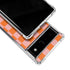 Orange Checkered Google Pixel 6 Clear Case